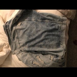 Close to new denim jacket.